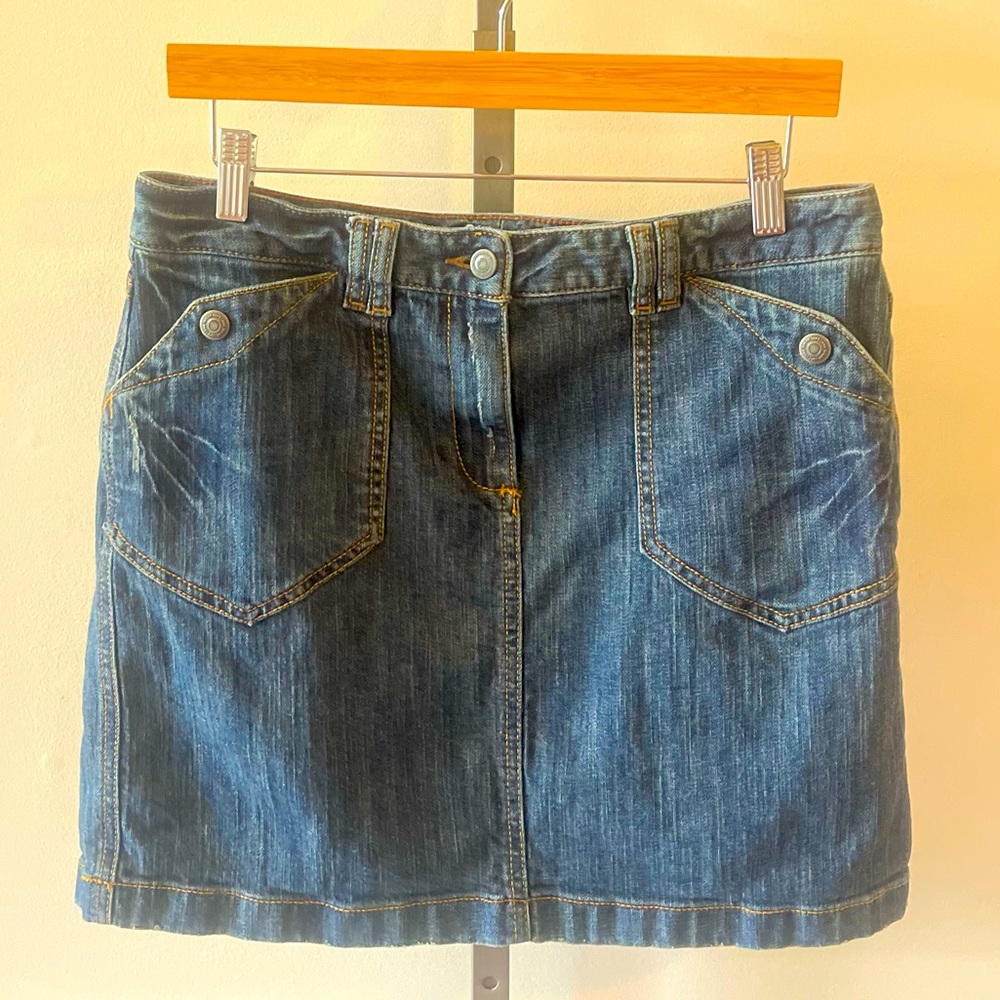 Ann Taylor LOFT Denim Mini Skirt